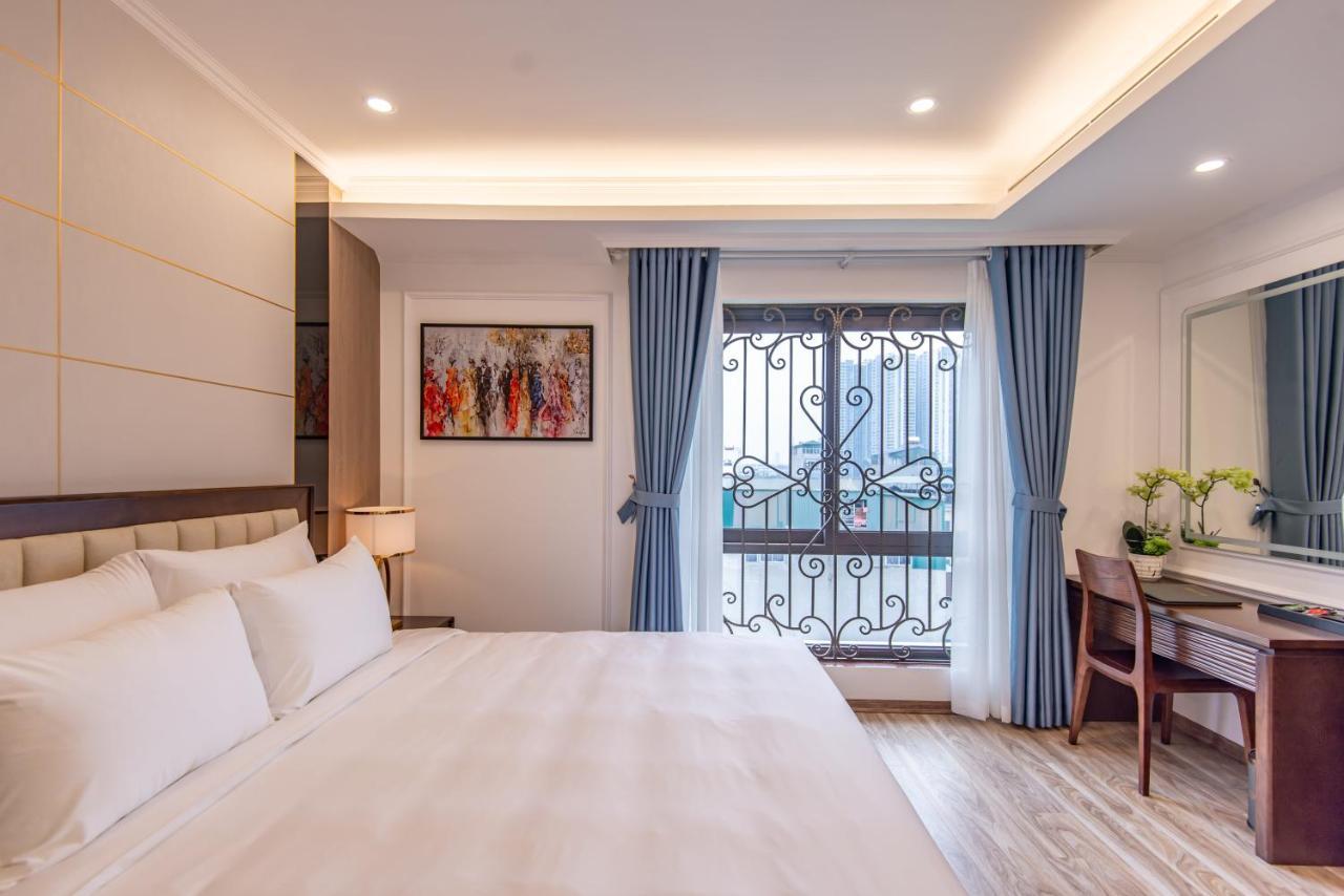 Reyna Luxury Hotel & Spa ハノイ市 エクステリア 写真