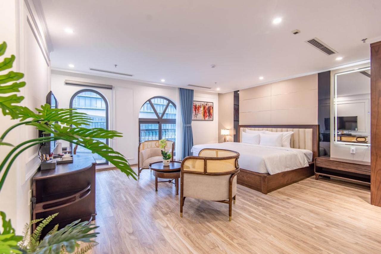 Reyna Luxury Hotel & Spa ハノイ市 エクステリア 写真