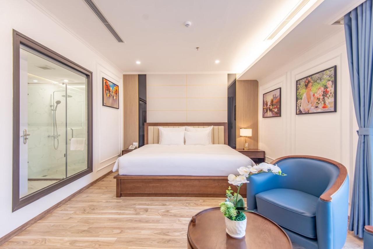 Reyna Luxury Hotel & Spa ハノイ市 エクステリア 写真