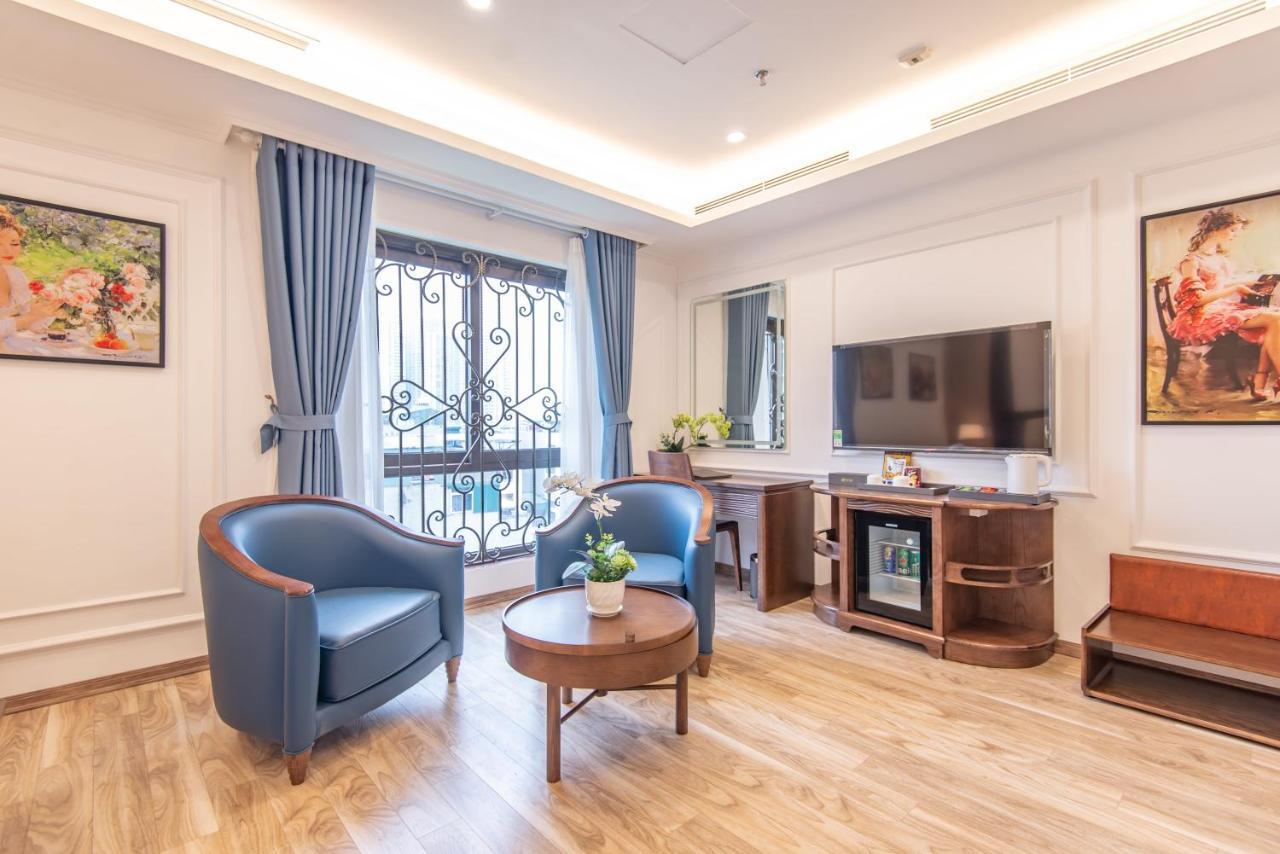 Reyna Luxury Hotel & Spa ハノイ市 エクステリア 写真