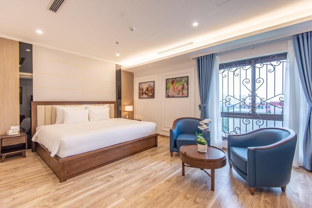 Reyna Luxury Hotel & Spa ハノイ市 エクステリア 写真