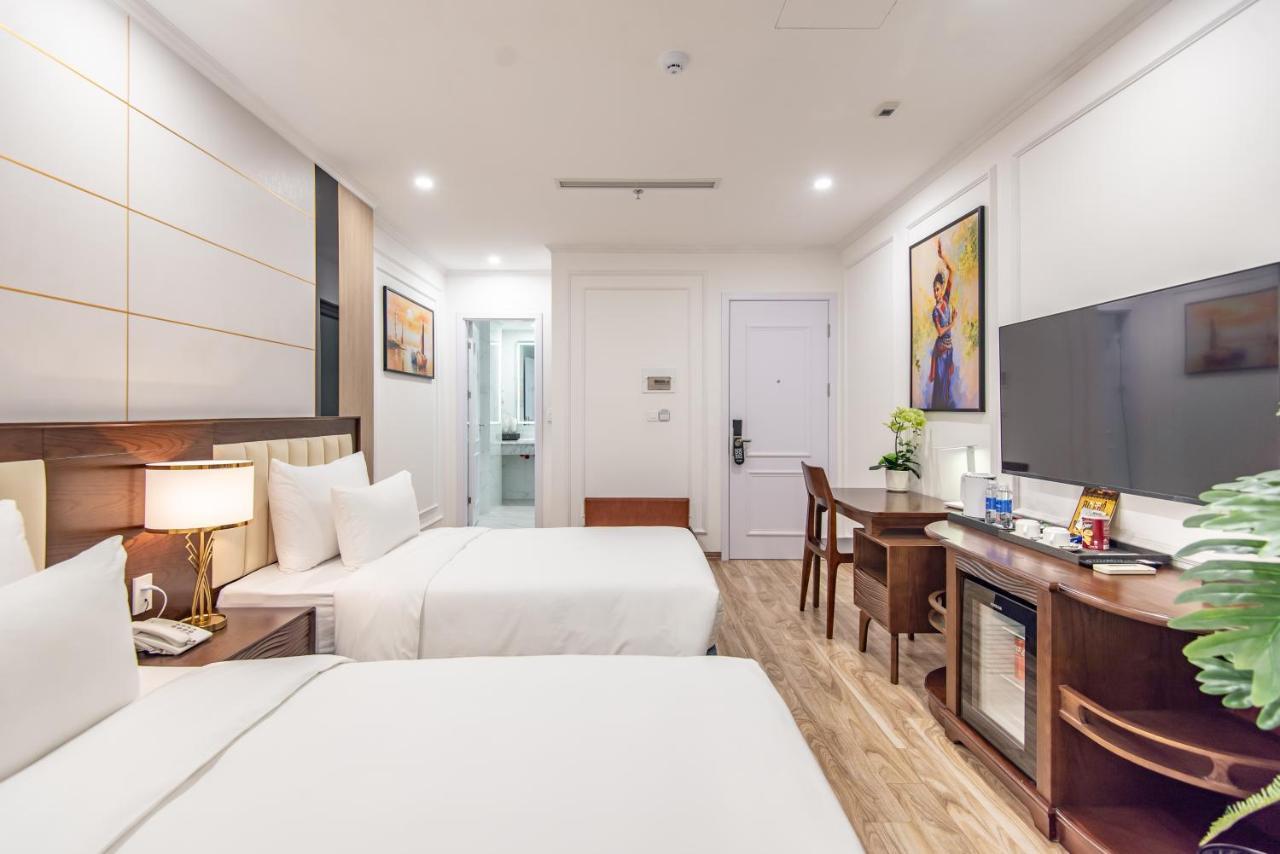 Reyna Luxury Hotel & Spa ハノイ市 エクステリア 写真