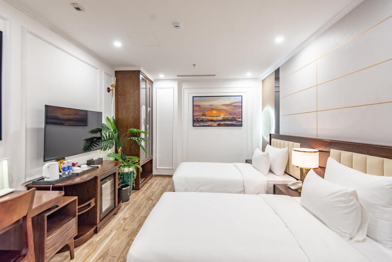 Reyna Luxury Hotel & Spa ハノイ市 エクステリア 写真